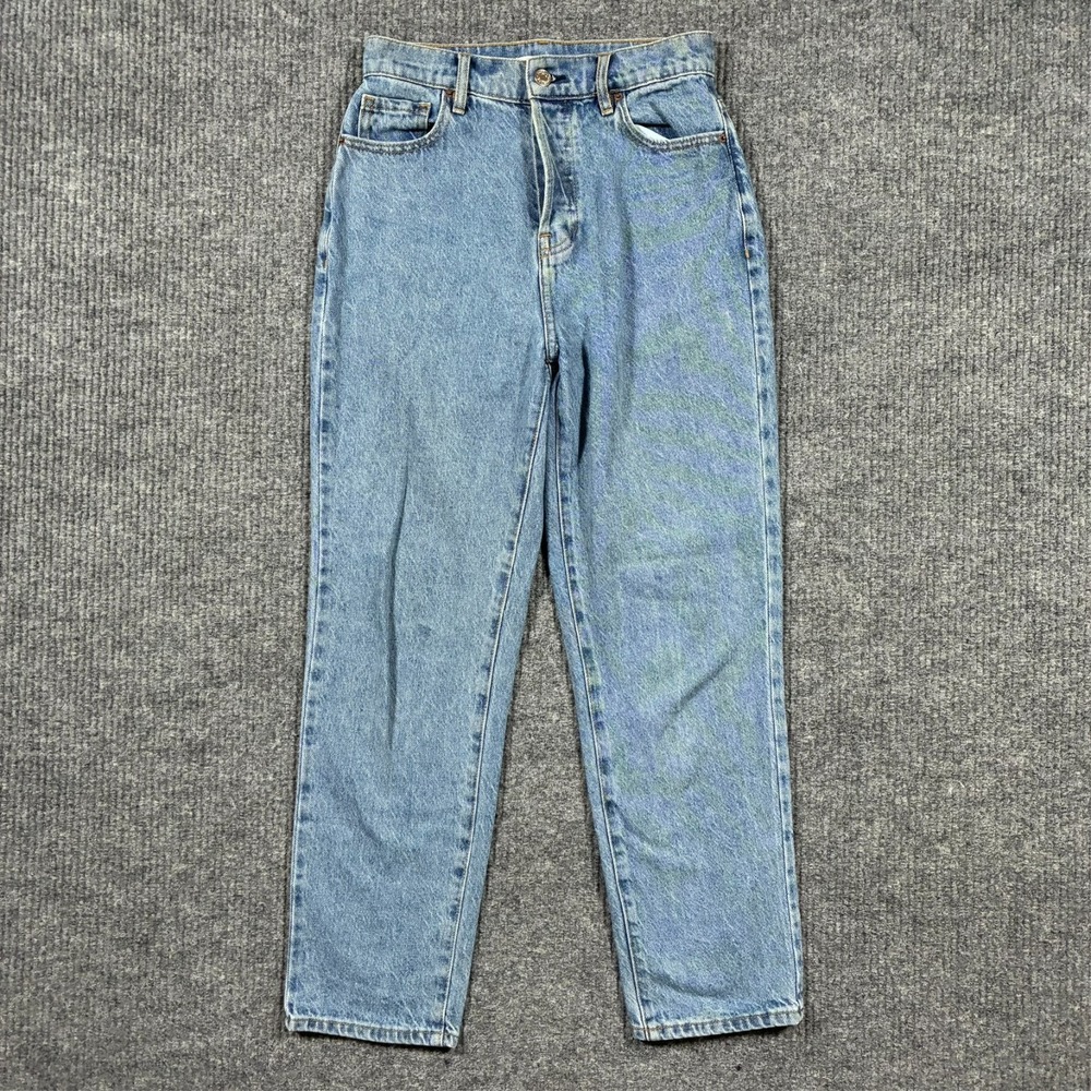 Pacsun Womens High Rise Straight Jeans Size 25 Blue Denim Cottonโ Casual